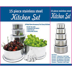 15PCS ST STEEL KITCHEN SET (24)