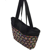 FI-103 - OWL PRINTED SHOPPER/TRAVEL BAG (60)