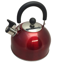 2.5L ST STEEL WHISTLING KETTLE - COLOURED (12)