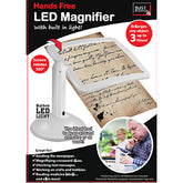 LED MAGNIFIER GLASS W/STAND (24)