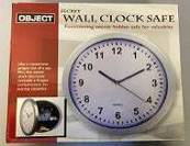 SECRET WALL CLOCK WITH SAFE (12)
