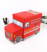 KIDS STORAGE POUFFE/SEAT (10)