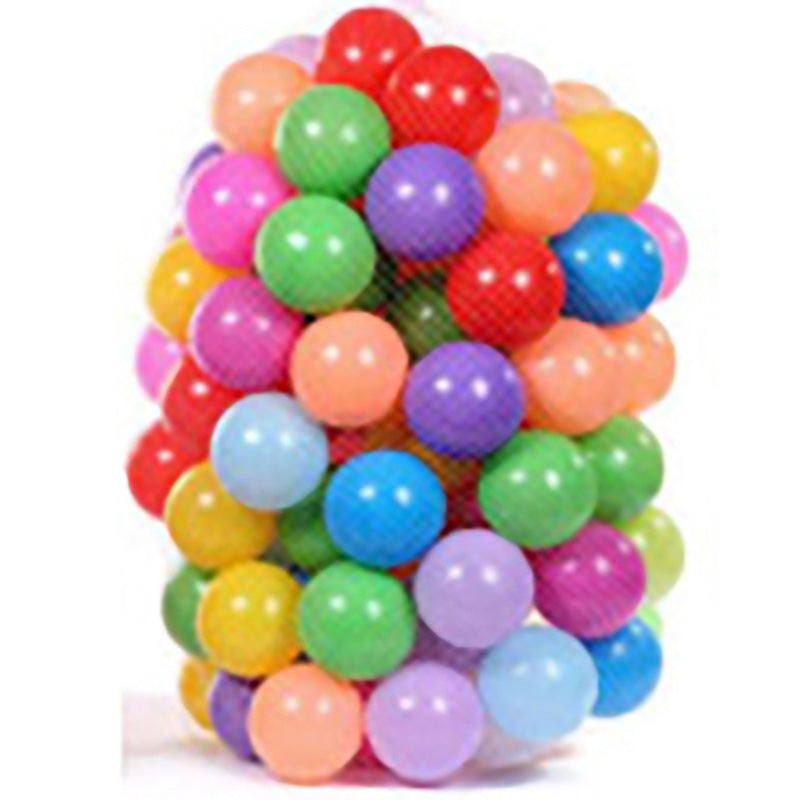 100PCS OF 6CM MULTI-COLOURED BALLS (5)