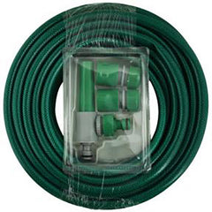 20 METERS REINFORCED PVC HOSE WITH NOZZLES & FITTING (6)