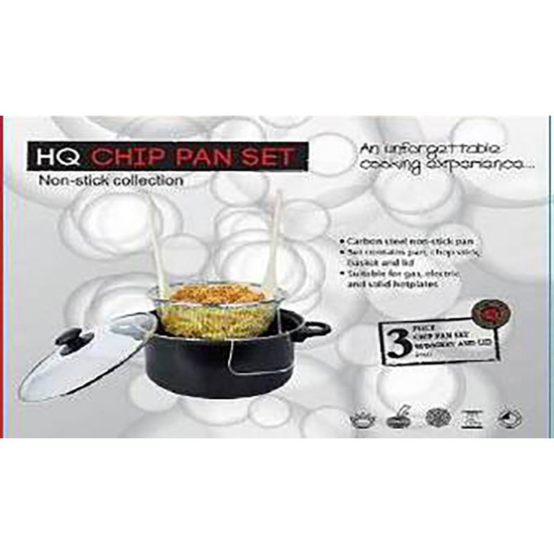 24CM NON-STICK CHIP PAN SET (12)