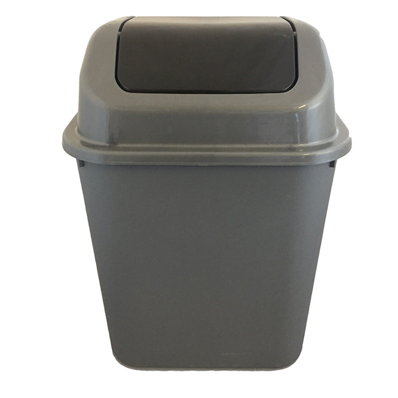 25L SWING WASTE BIN WITH LID (12)