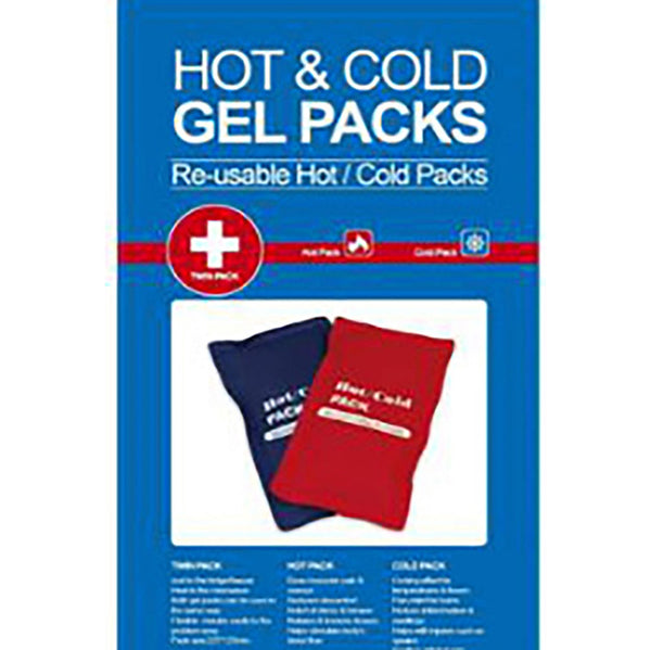 2PCS RE-USABLE HOT & COLD GEL PACKS (24)