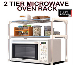 2 TIER MICROWAVE OVEN RACK (12)