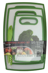 (VEGGIE) 4PC CUTTING BOARD SET (12)