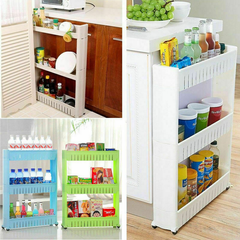 3 TIER SLIDER TROLLEY RACK (6)