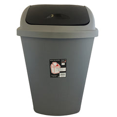 50L SWING WASTE BIN WITH LID (6)