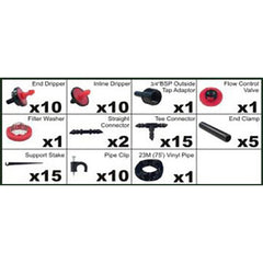 71 PIECE MICRO IRRIGATION SYSTEM (12)
