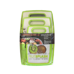 (FRUIT) 4PC CUTTING BOARD SET (12)