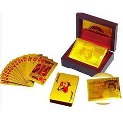 DELUXE GOLD PLATED PLAYING CARD (50)