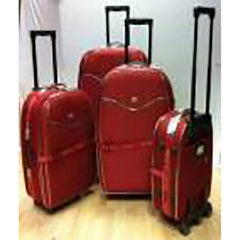 FI-500 4PCS DIAMOND TROLLEY LUGGAGE SET (1)
