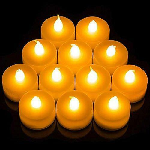12PK FLAMELESS LED CANDLES (40)