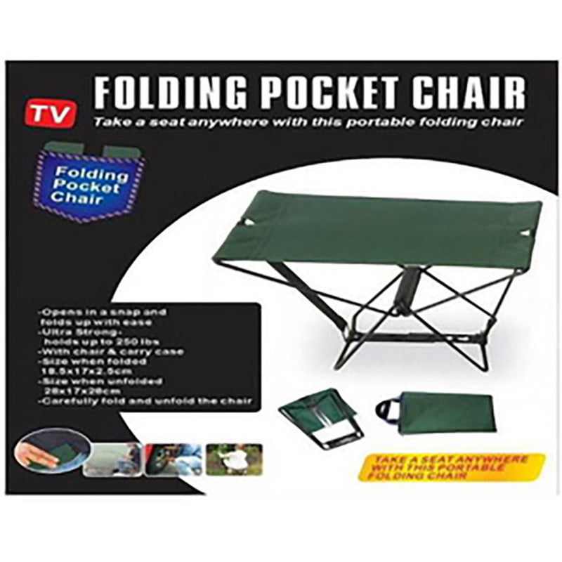 FOLDING POCKET CHAIR WITH A CARRY BAG (24)