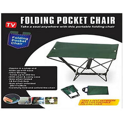 FOLDING POCKET CHAIR WITH A CARRY BAG (24)
