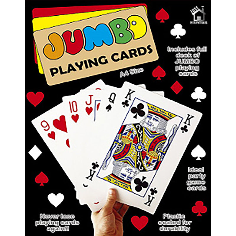 JUMBO PLAYING CARDS (12)