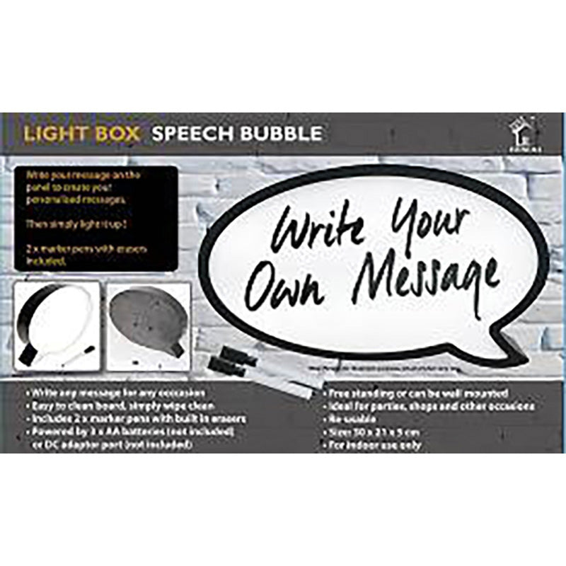 LIGHT BOX SPEECH BUBBLE (12)