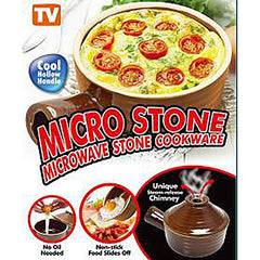 MICRO STONE WAVE MICROWAVE STONE COOKWARE (24)