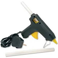 MINI GLUE GUN WITH 10 GLUE STICKS (48)