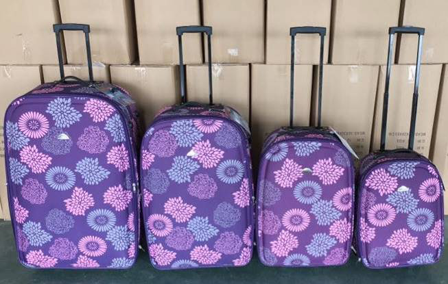 4PCS PRINTED EVA LUGGAGE SET (1)