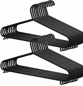 10PK PLASTIC HANGERS SET (48)