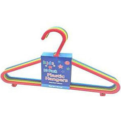10PK PLASTIC KIDS HANGERS (48)