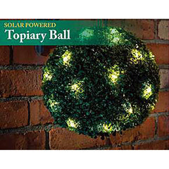 SOLAR POWERED TOPIARY BALL (8)