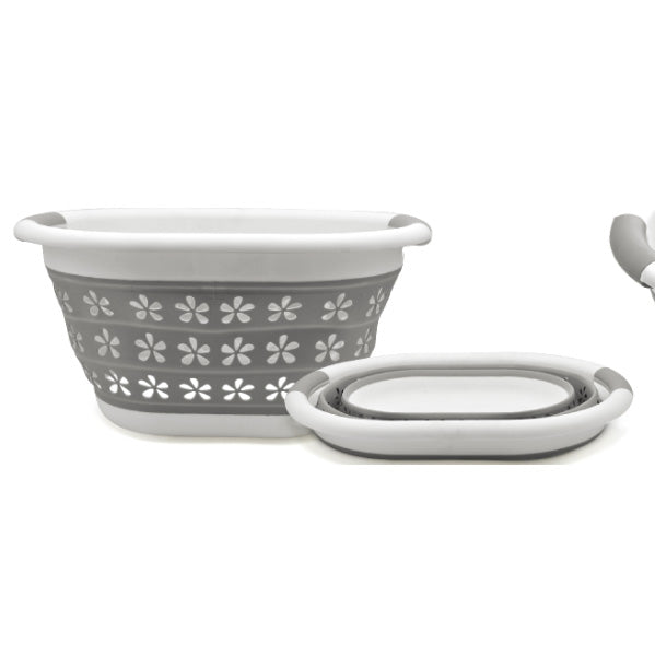 COLLAPSIBLE LAUNDRY BASKET- ROUND SHAPE, 17 LITRES CAPACITY (6)