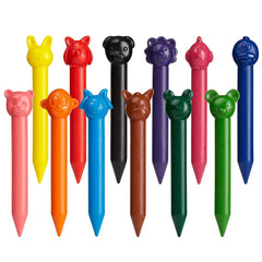 12PCS ANIMAL CRAYON SET (36)