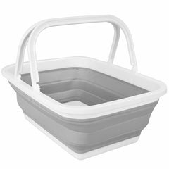 COLLAPSIBLE BASKET WITH HANDLES (12)