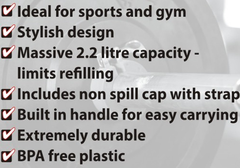 JUMBO SPORTS BOTTLE  WITH FLIP STRAW(20)